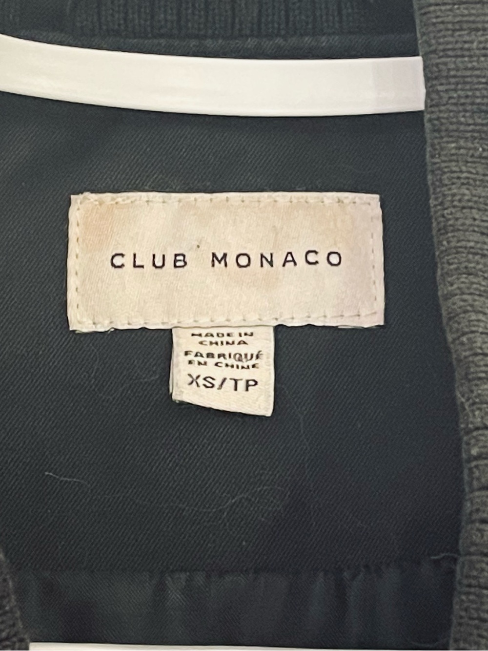 Club Monaco Women’s XS Black Bomber Utility Jacket - Picture 4 of 12